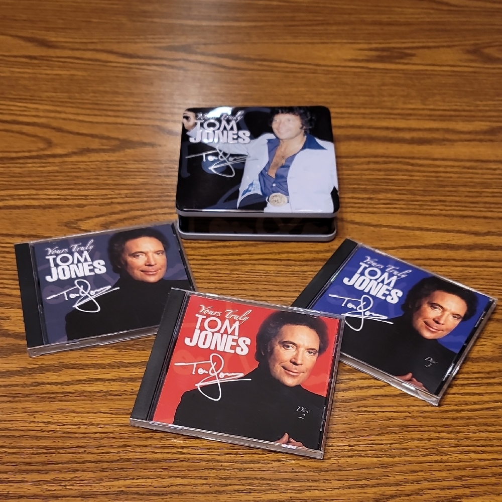 Tom Jones Yours Truly 3 Disc Set